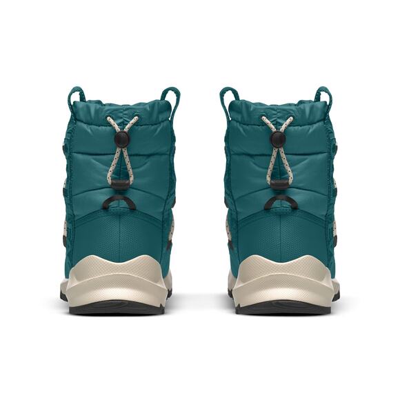 The North Face Womens ThermoBall Lace Up Waterproof Boots Shaded Spruce/White 7M - Picture 4 of 5